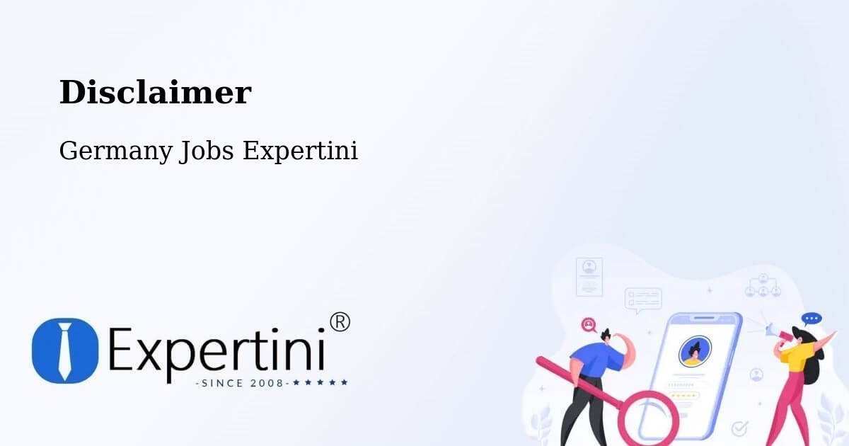 Disclaimer – Rüthen - Germany Jobs Expertini