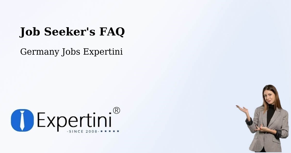 Job Seeker FAQ – Rüthen - Germany Jobs Expertini