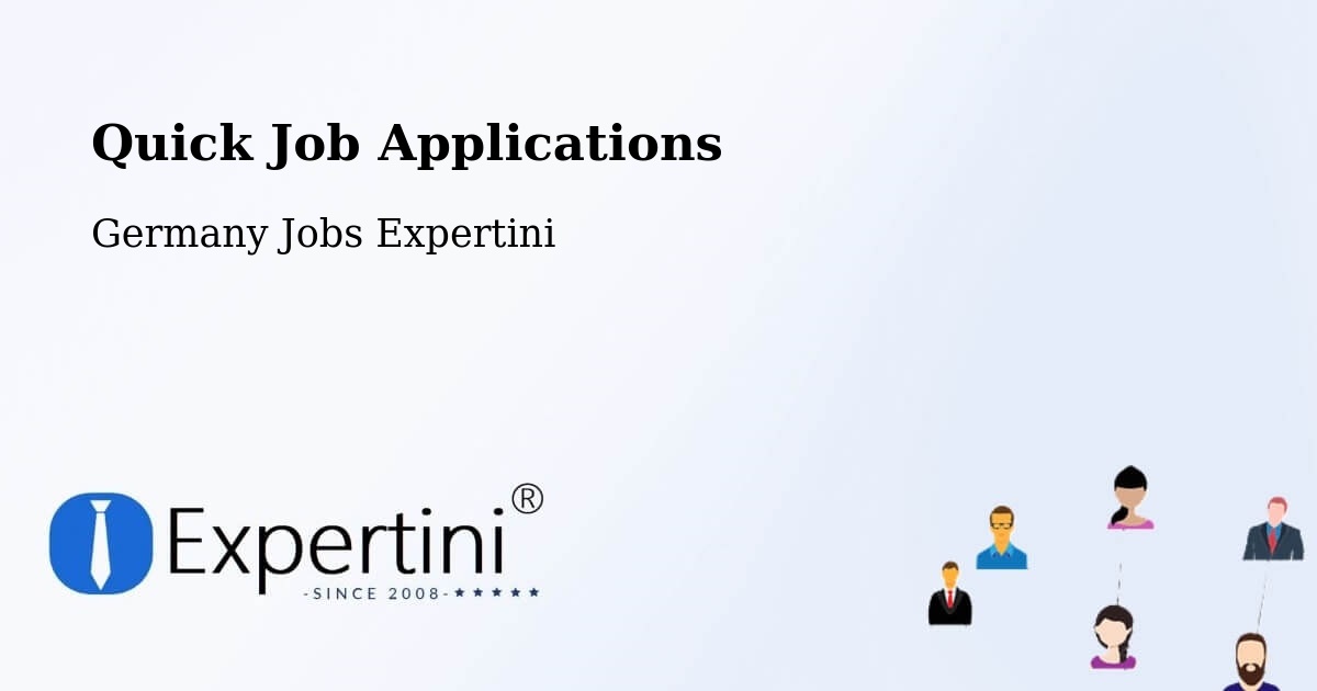 Quick Apply Feature – Rüthen - Germany Jobs Expertini